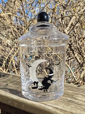 Witch Glass Canister